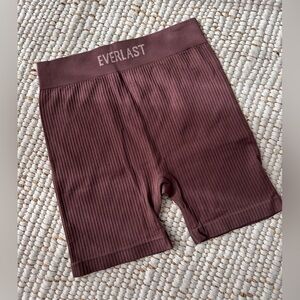 Everlast Chocolate Ribbed Shorts